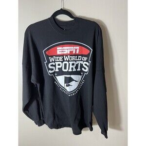 Walt Disney Spirit Jersey Adult Small Black ESPN World Wide Sports Legends